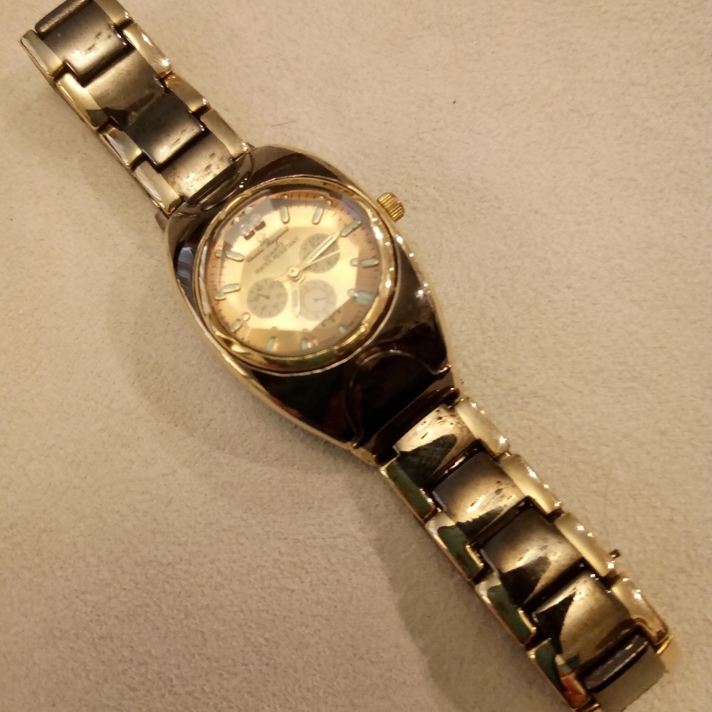 NWOT Charles Raymond Vintage Bronze Gold Tone Women's Watch Jewelry Y2K